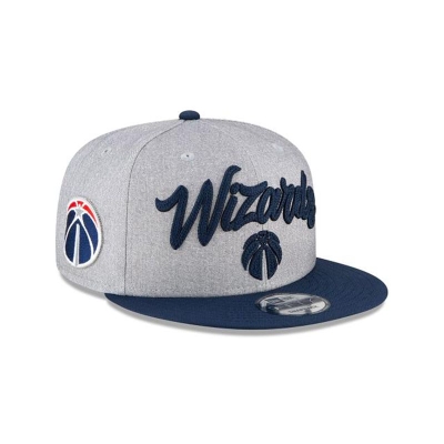 Washington Wizards Gorra | New Era Official NBA Draft 9fifty Snapback Cap Mexico - Grises